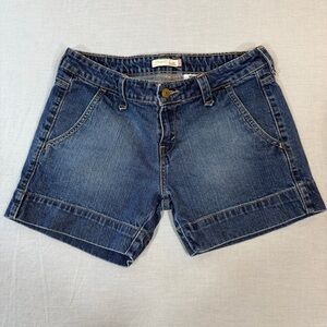 Vintage Levis 545 Mid Rise Mom Jean Shorts Women Size 8 Denim Waist 33 Inseam 4